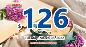 Mega Millions 的头奖正在等待有主，现在的金额是 1.26 亿美元。