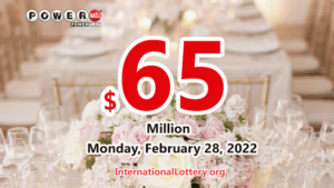 一位 Powerball 玩家获得了第二名奖项，头彩累积至 6500 万美元。